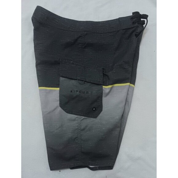 RIP CURL Board Shorts 28 Pocket Gray Surf Trunks Beach Lake - Picture 6 of 10